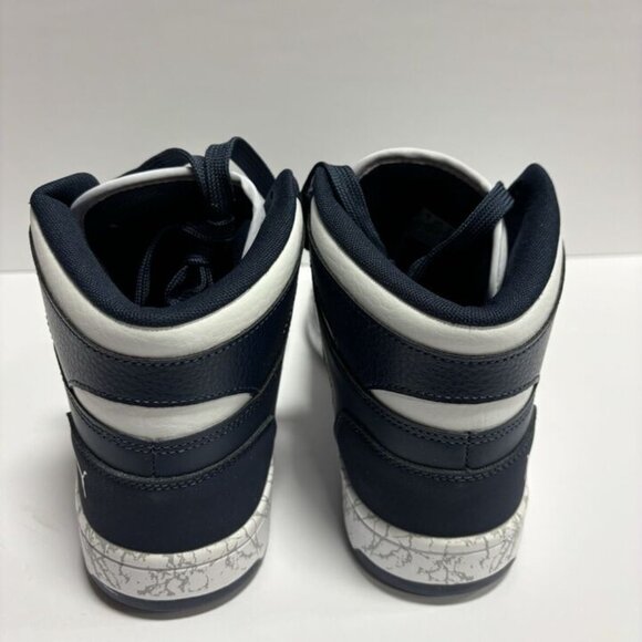 Puma Men’s Rebound Lay Up Sneakers White/Blue, Size 8 M